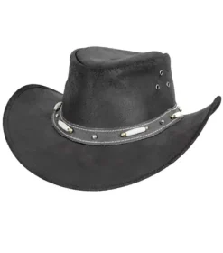 4Bikers Skinnhatt Svart Oilskin