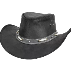4Bikers Skinnhatt Svart Oilskin