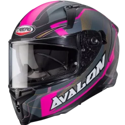 Caberg Avalon X Optic Matt Svart/Grå/Rosa