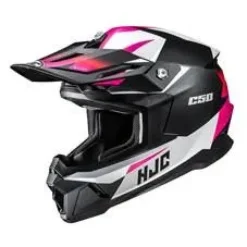 HJC Helmet C50 Slide Svart/Rosa MC8SF