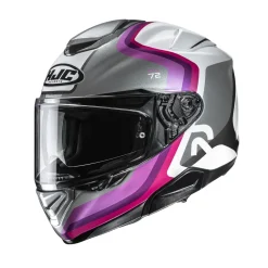 HJC Helmet RPHA 72 Ernem Grå/Lila/Vit MC8