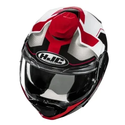 HJC Hjälm F100 Bios Svart/Vit/Röd MC1 L