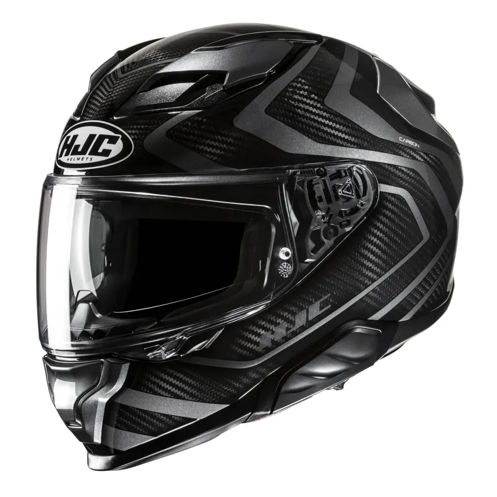 HJC Hjälm F71 Carbon Nevio Svart/Grå MC5