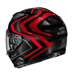 HJC Hjälm F71 Carbon Nevio Svart/Röd MC1