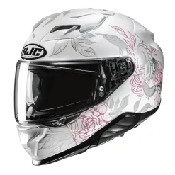 HJC Hjälm F71 Eliz Vit/Rosa MC8