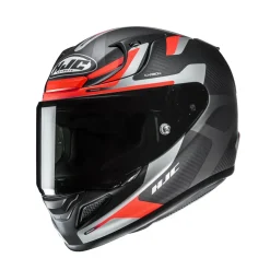 HJC Hjälm RPHA 12 Carbon Xentra Svart/Orange MC6HSF