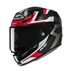 HJC Hjälm RPHA 12 Carbon Xentra Svart/Röd MC1