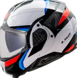Hjälm Ls2 Ff910 Advant Ii Triple  Vit/Blå/Röd
