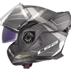 Hjälm Ls2 Ff901 Advant X Carbon Horizon Silver/Grå