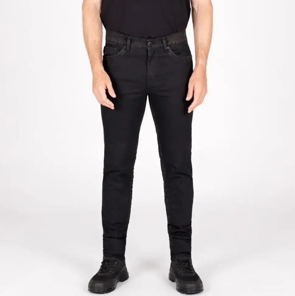 Jeans Knox Colton Slim Herr Svartrost