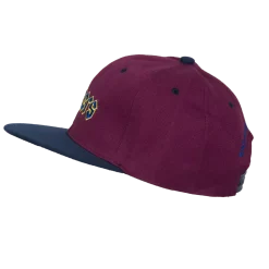 Keps Snap Back 4Bikers Vinröd