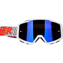 Lazer Track Glasögon Vit/Spegel