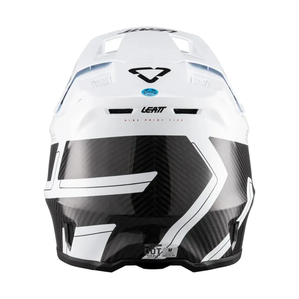 Leatt Hjälm+Goggles Moto 9.5 Carbon/Vit V26