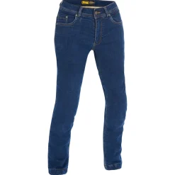 Lindstrands Jeans Berg Woman Blå Kort