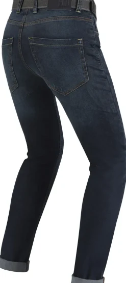 PMJ Jeans Caferacer Blå, bälte ingår