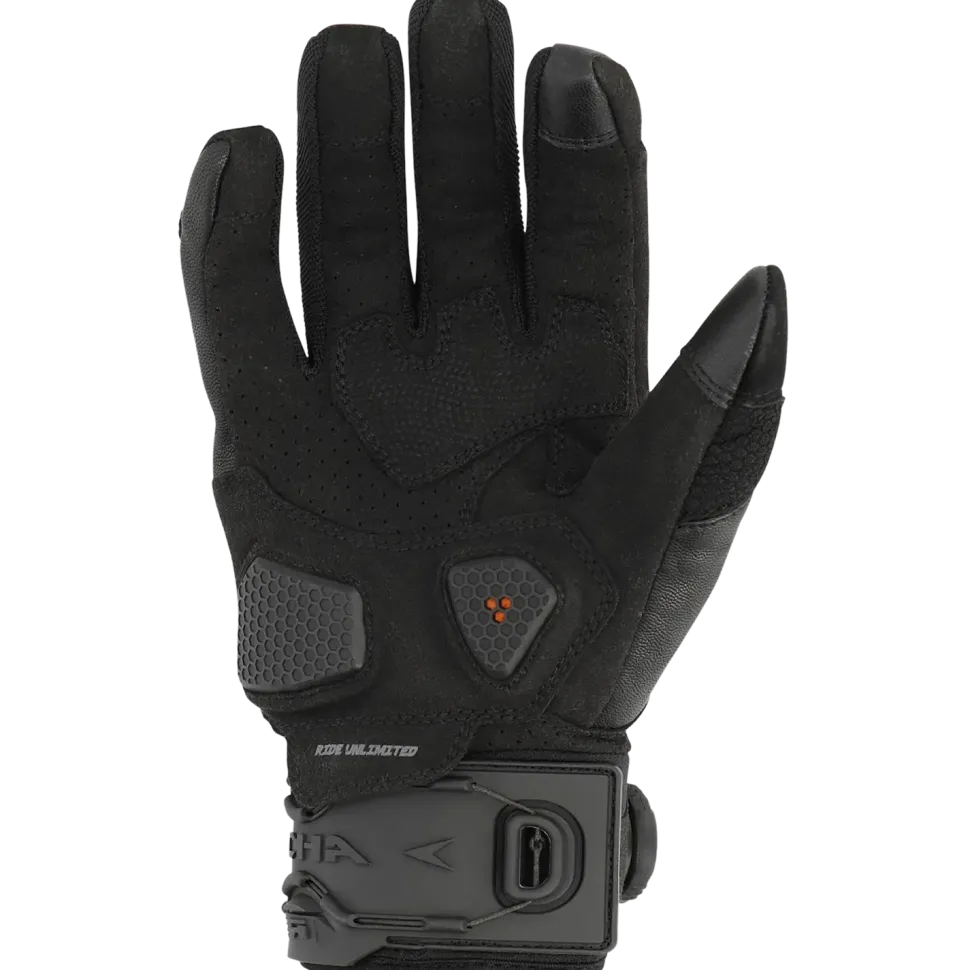 Richa Bodyguard Gloves Black