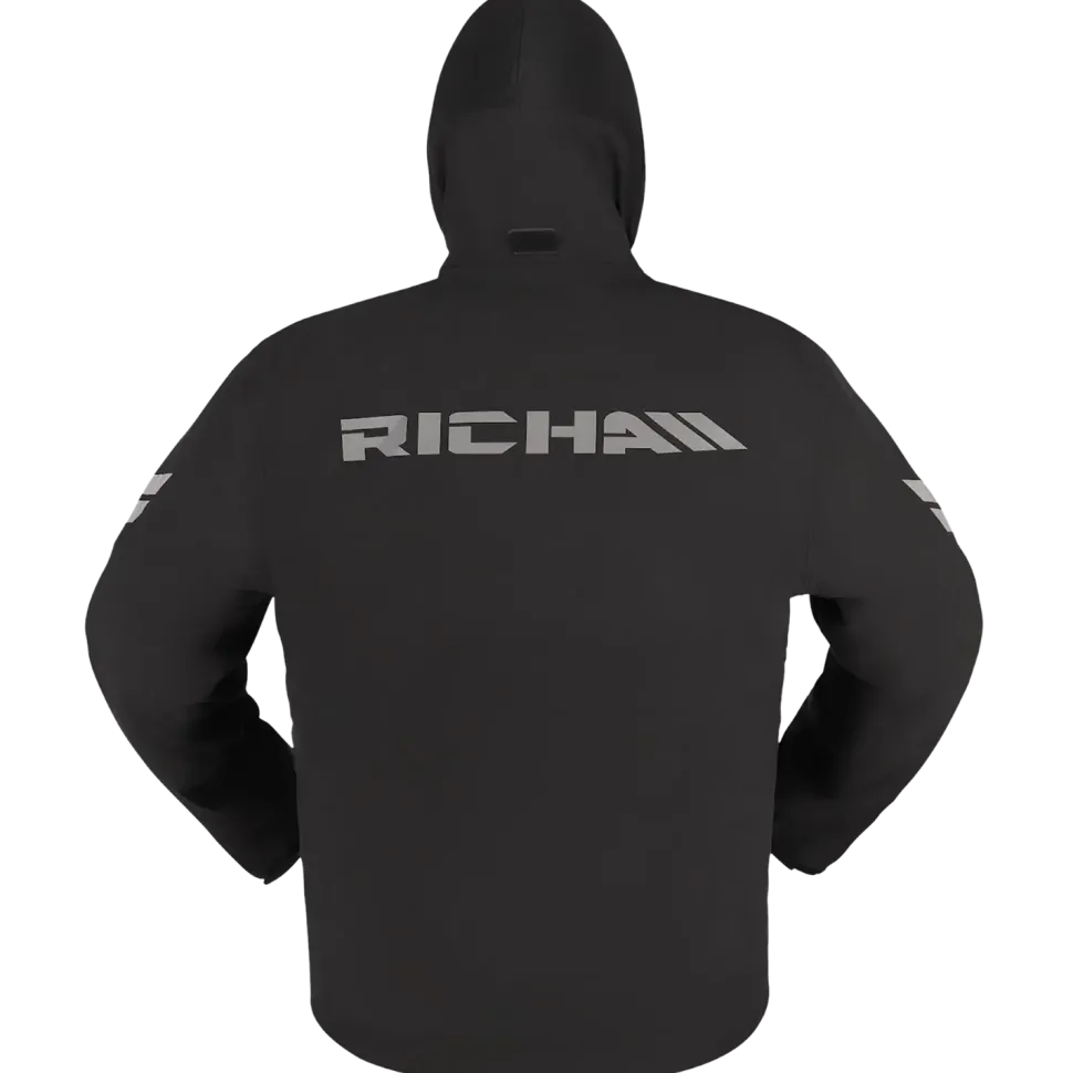 Richa Rain Stretch 2L Hoodie Black