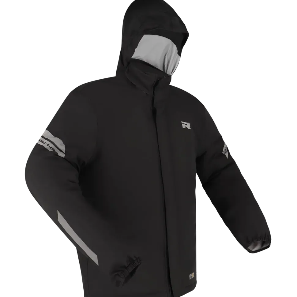Richa Rain Stretch 2L Hoodie Black