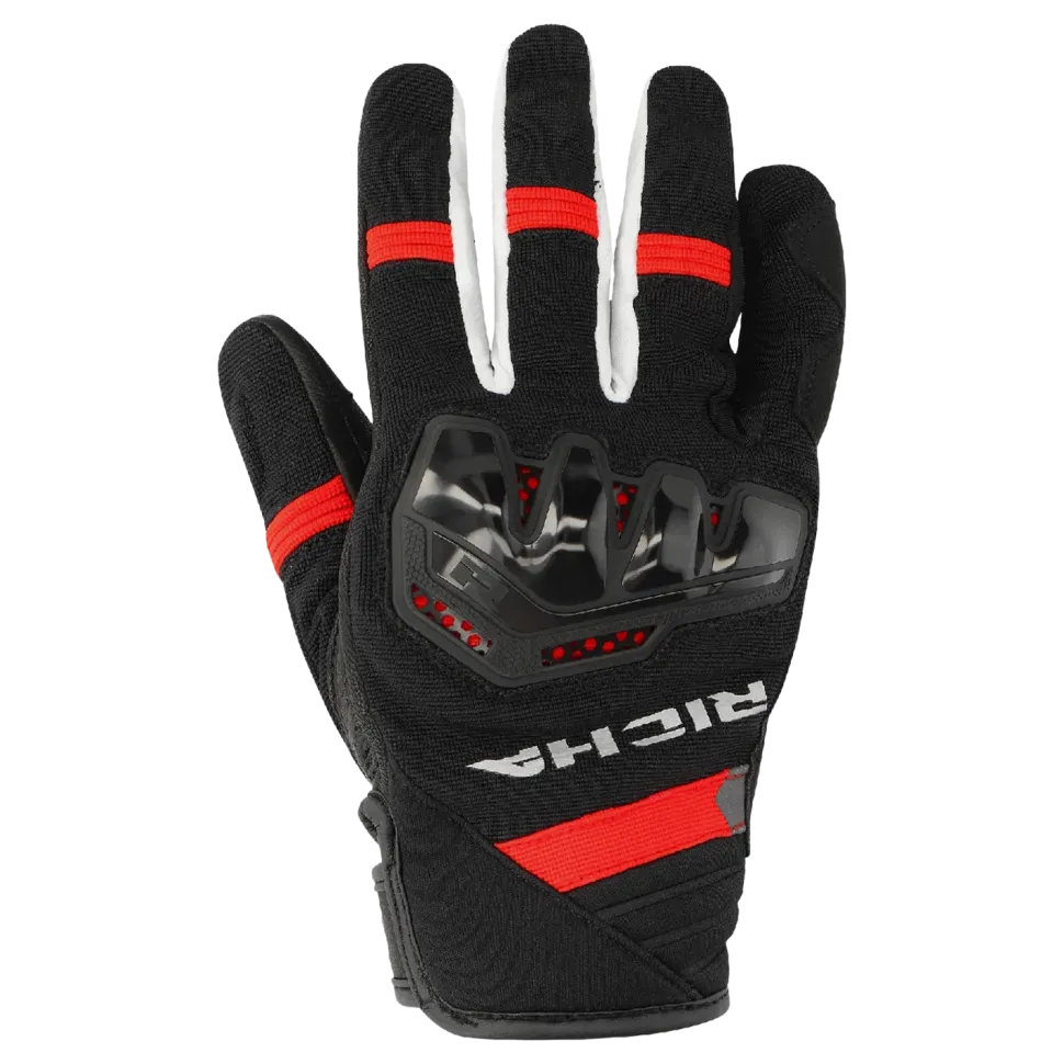 Richa Stradale Summer Gloves Black/Red