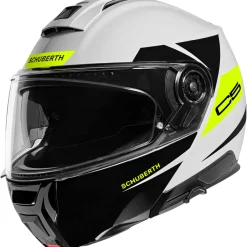 Schuberth Hjälm C5 Eclipse Gul/Vit