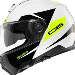 Schuberth Hjälm C5 Eclipse Gul/Vit