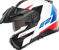 Schuberth Hjälm E2 Defender Vit/Blå