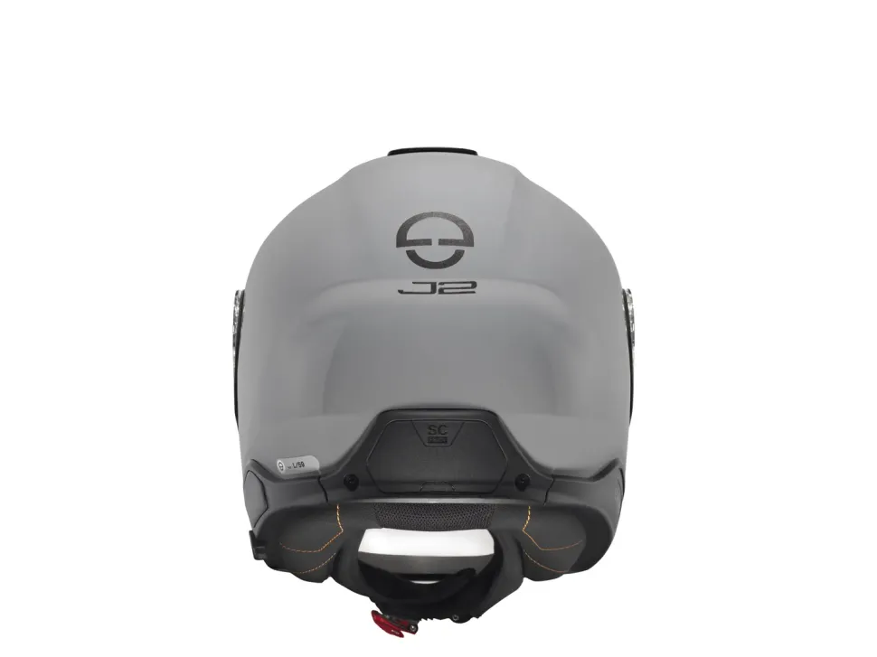 Schuberth Hjälm J2 concrete grå