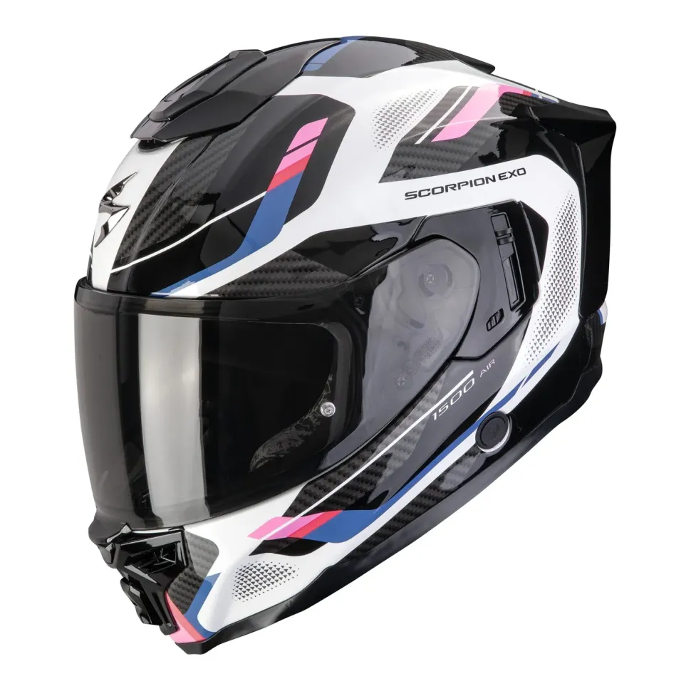 SCORPION Helmet EXO-1500 AIR SLEEK white-Black-Pink