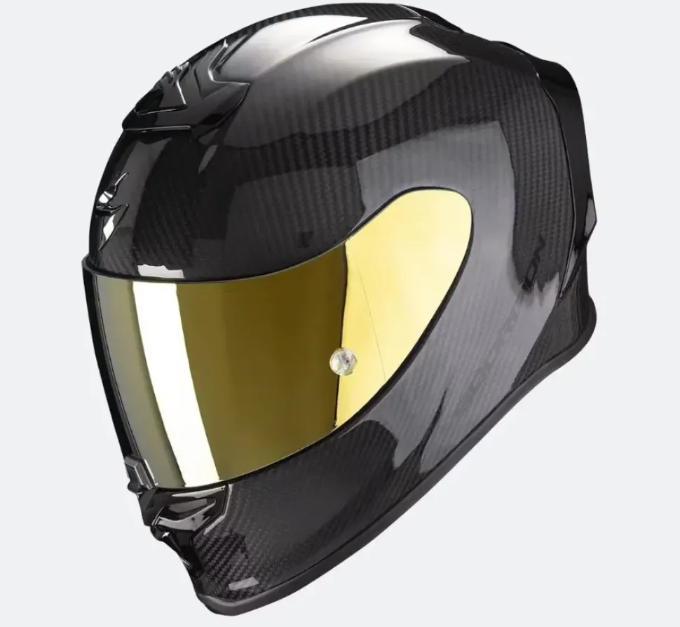 SCORPION Helmet EXO-R1 EVO CARBON AIR solid black XS