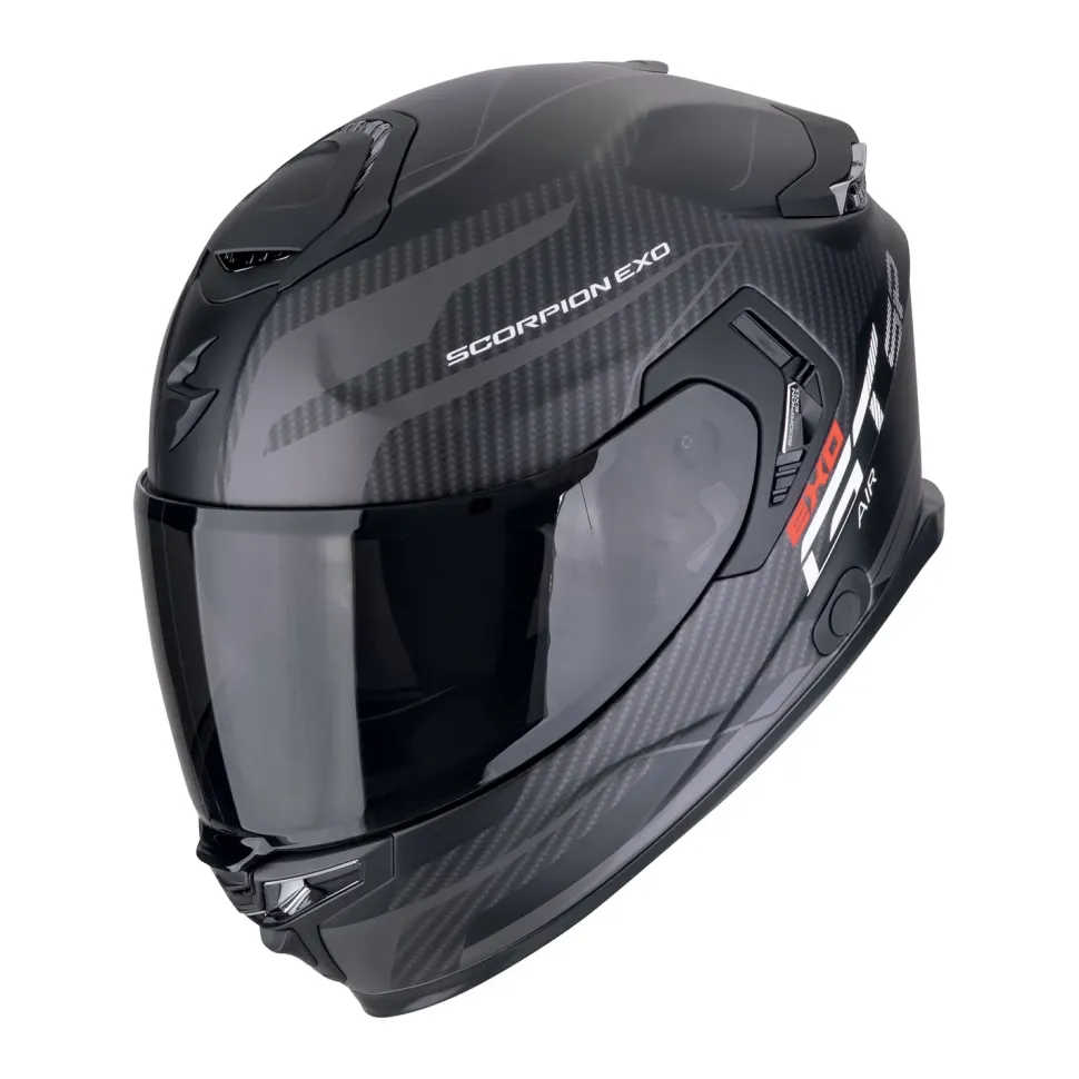 SCORPION Hjälm EXO-GT SP Air Flex Mattsvart silver