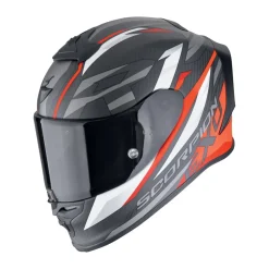 SCORPION Hjälm EXO-R1 EVO AIR CARBON AIR RUNNER Mattsvart-Röd