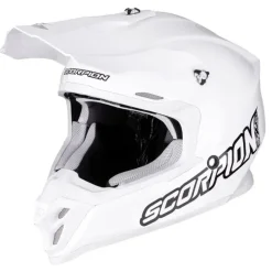 SCORPION MX Hjälm VX-16 EVO AIR Solid vit