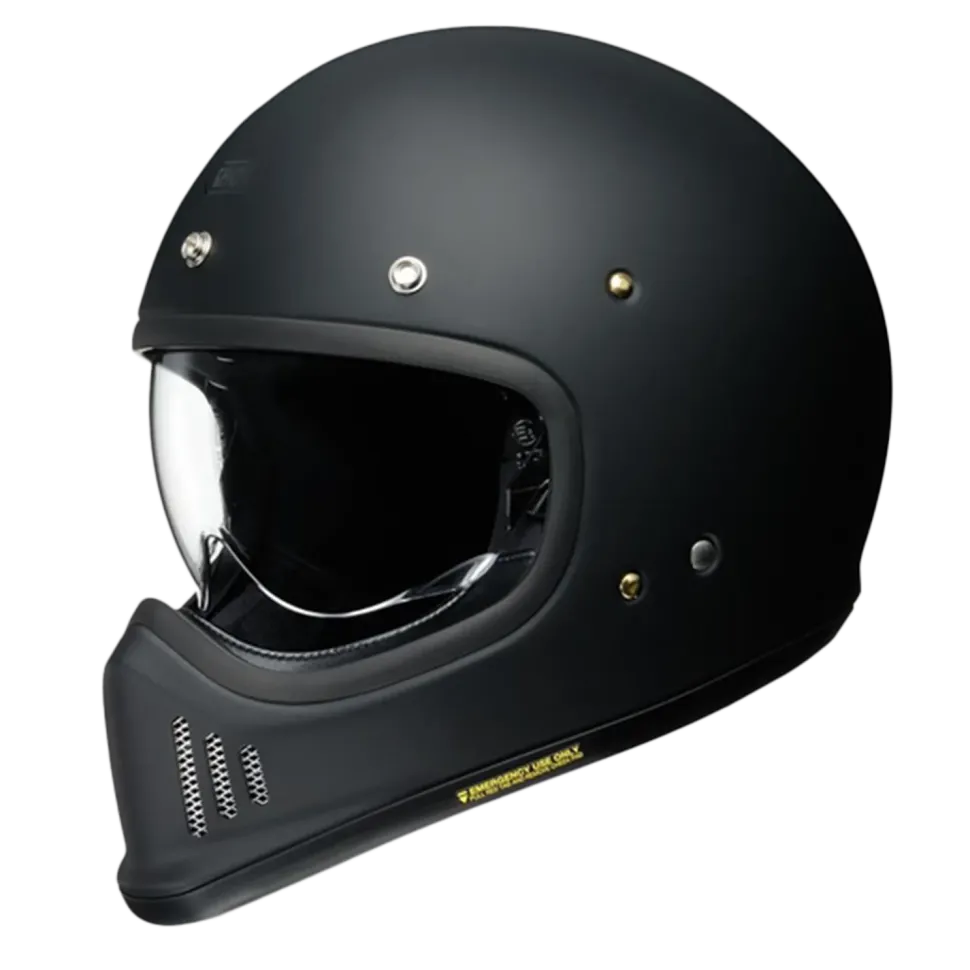 Shoei Ex-Zero Mattsvart