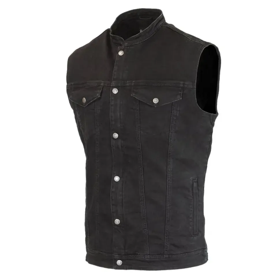 Väst Merlin Club Denim Svart