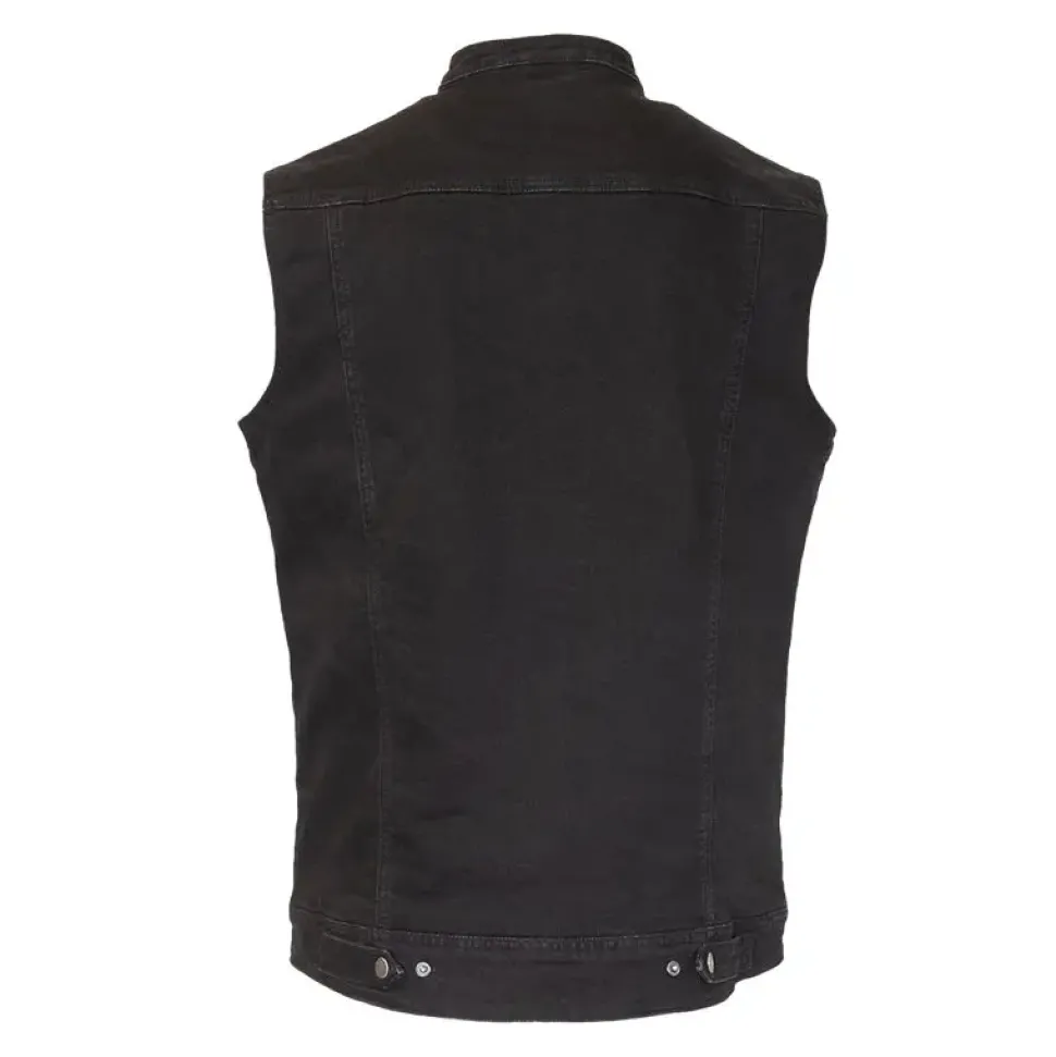 Väst Merlin Club Denim Svart